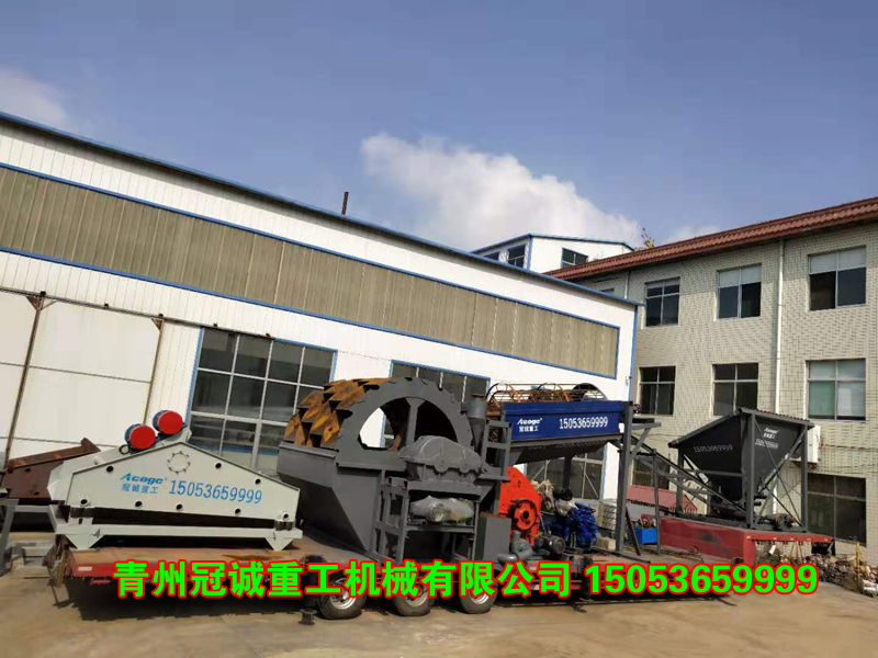 流動(dòng)式液壓破碎洗礦車